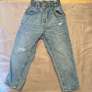 Zara paper bag jean for kids